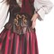 High Seas Pirate Costume with Dress Hat and Accessories for Toddler Girls Halloween
